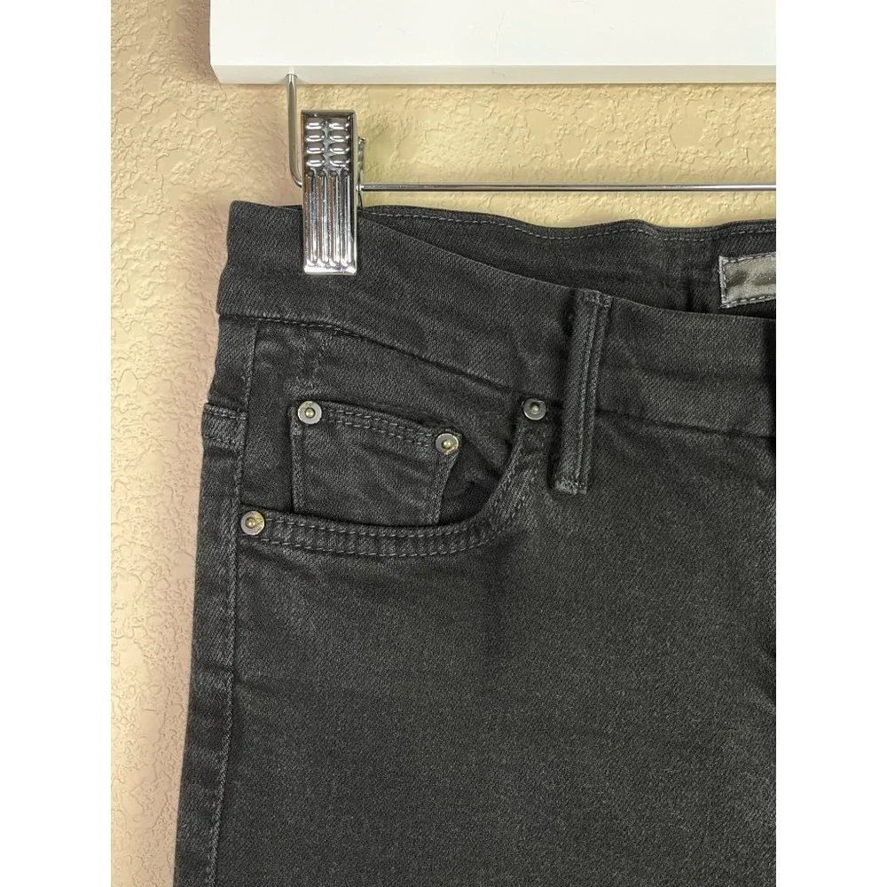 Mother Jeans High Waisted Looker in Model Spy Wash Black - Picture 5 of 10